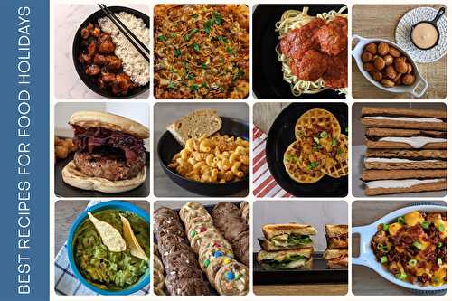 The Best Recipes for National (and International) Food Days