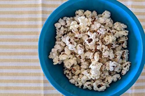 Garlic Parmesan Herb Seasoned Popcorn