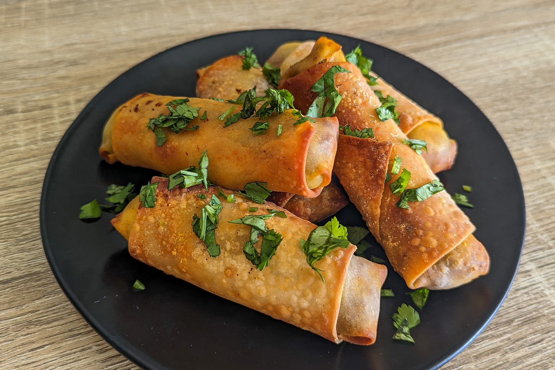 Avocado Chorizo Spring Rolls