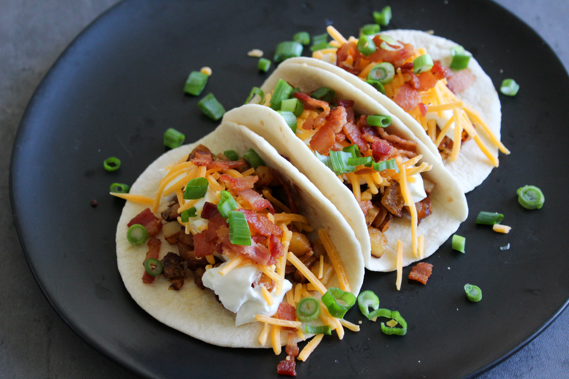Loaded Baked Potato Tacos