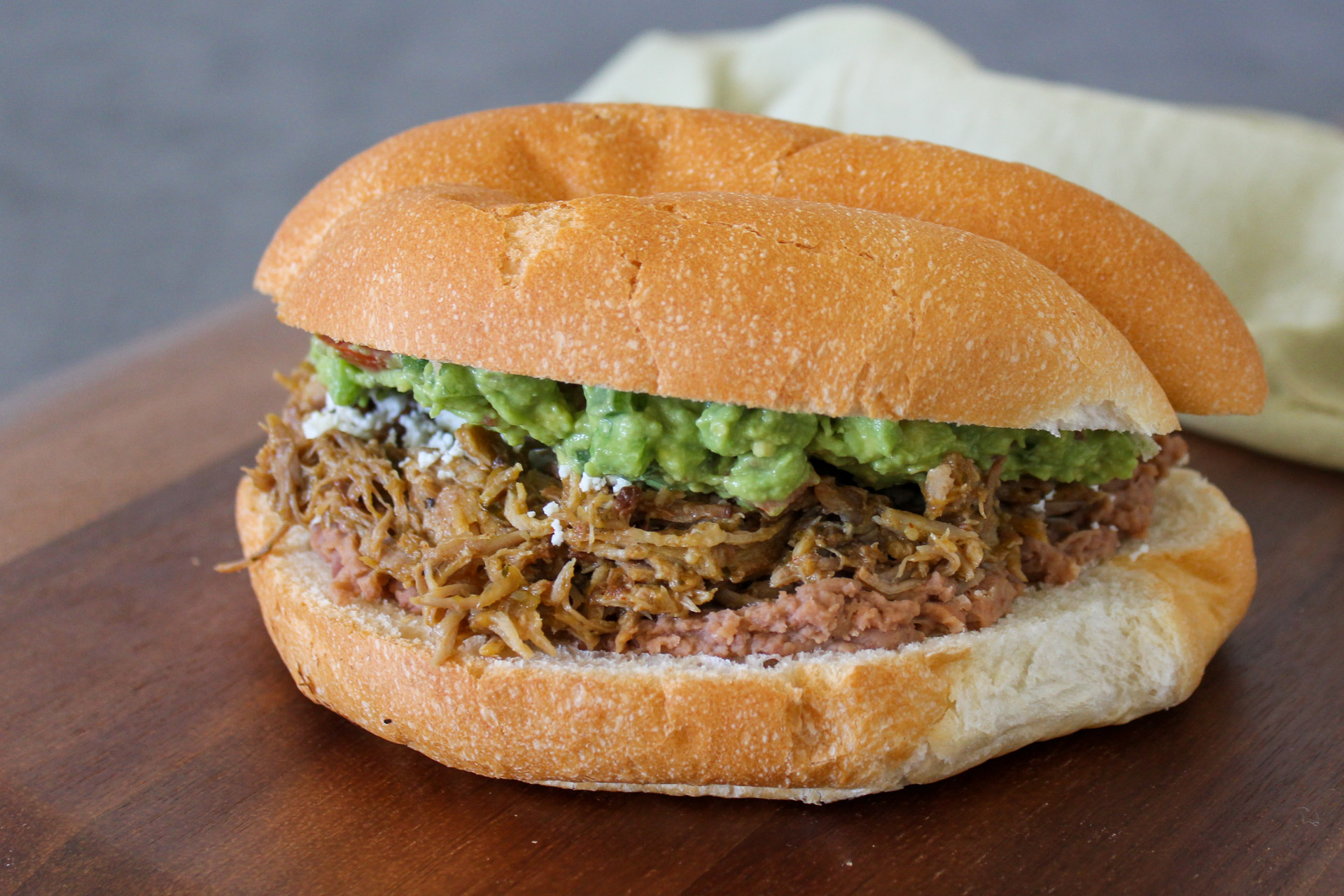Carnitas Torta