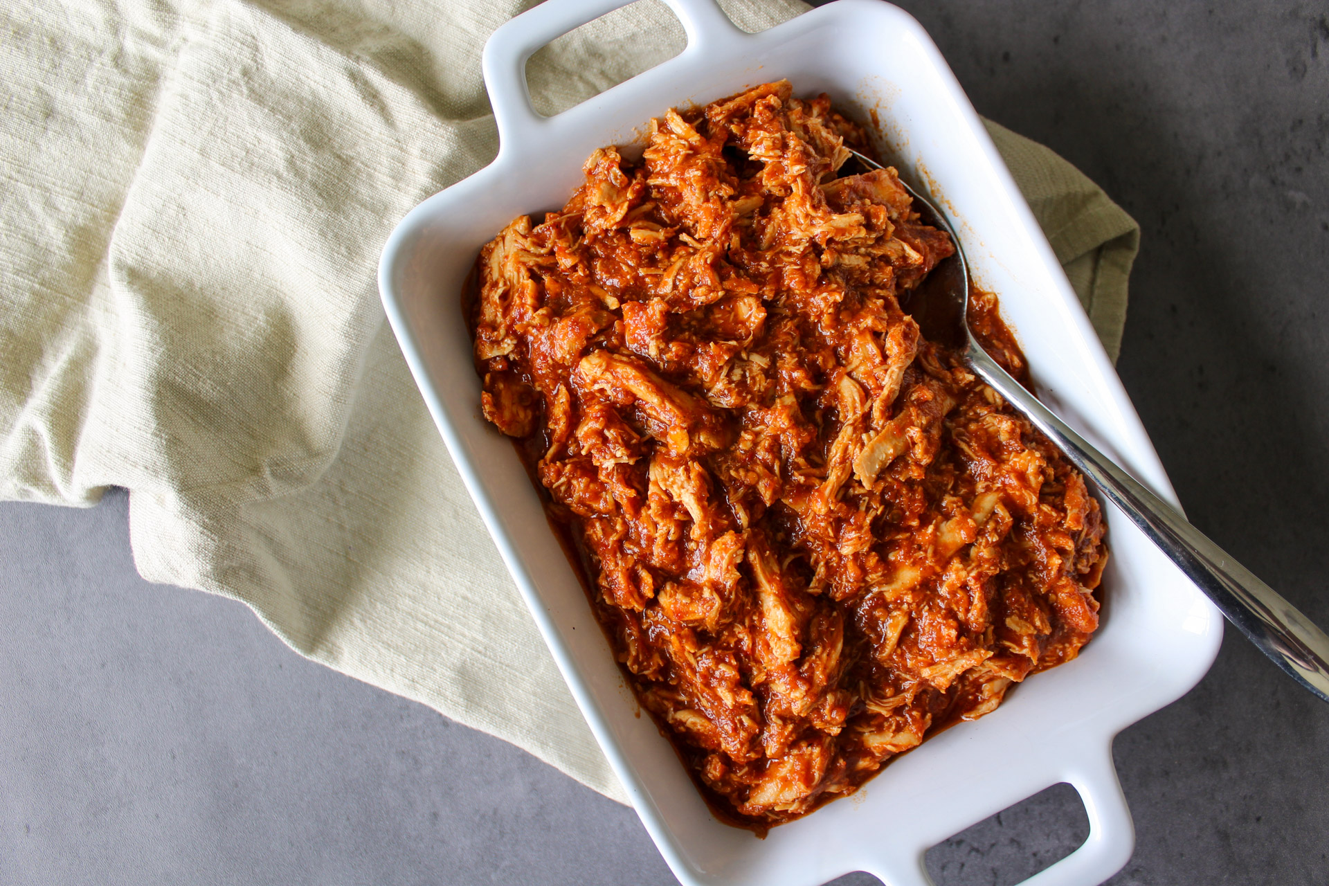 Crockpot Shredded Chipotle Chicken