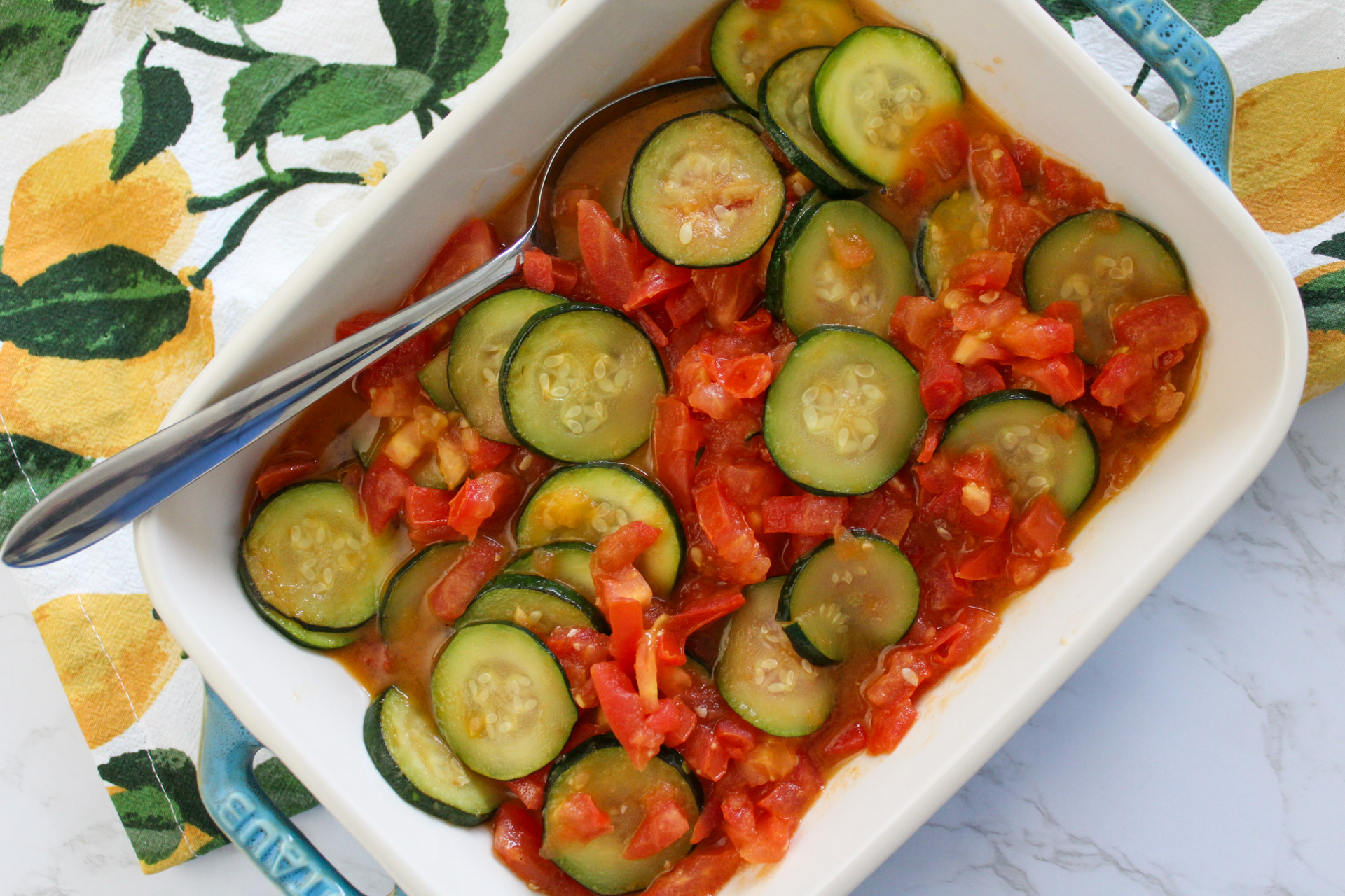 Summer Squash and Tomatoes