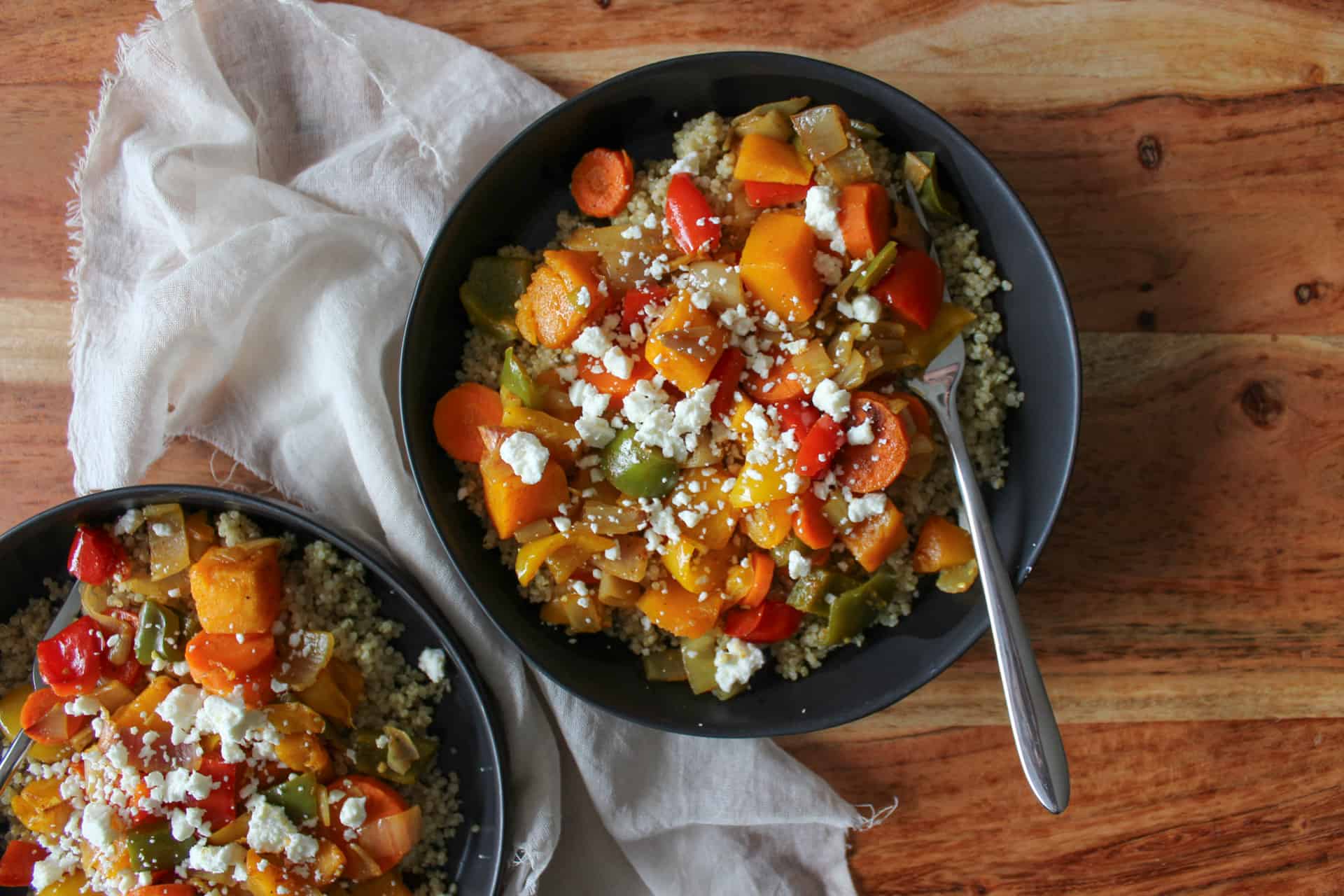 Vegetarian Quinoa Harvest Bowl