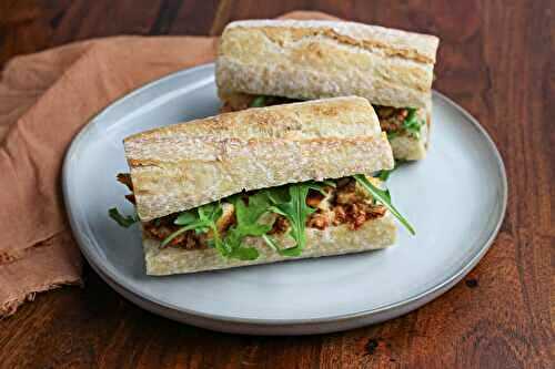 Chicken and Goat Cheese Sandwich With Sun-Dried Tomatoes