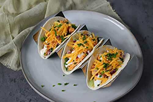 Shredded Buffalo Chicken Tacos