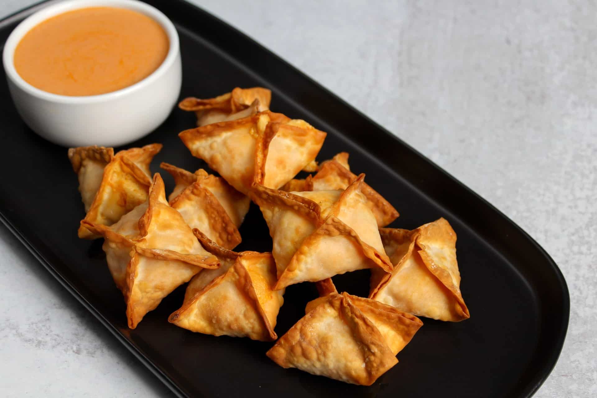Buffalo Chicken Rangoons