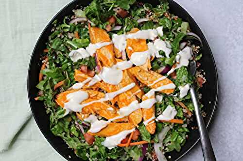 Healthy Buffalo Chicken Salad
