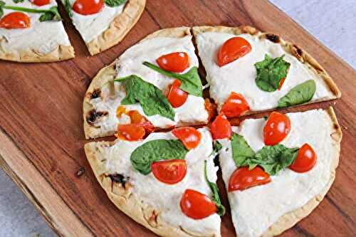 Cottage Cheese Flatbread Pizza