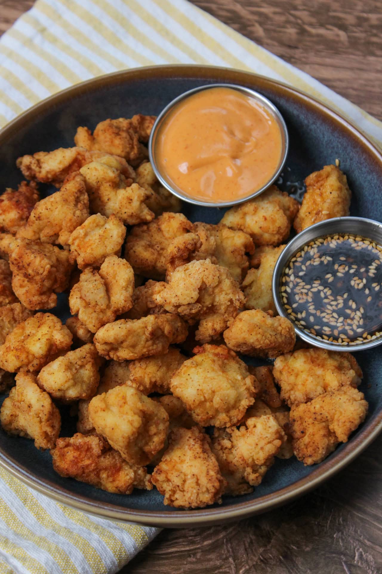 Crispy Popcorn Chicken