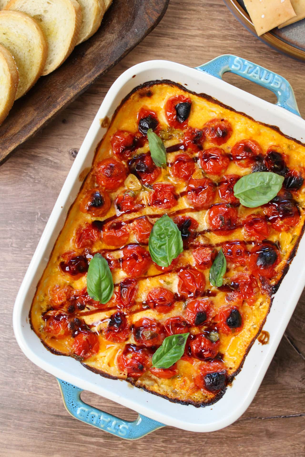 Baked Bruschetta Dip