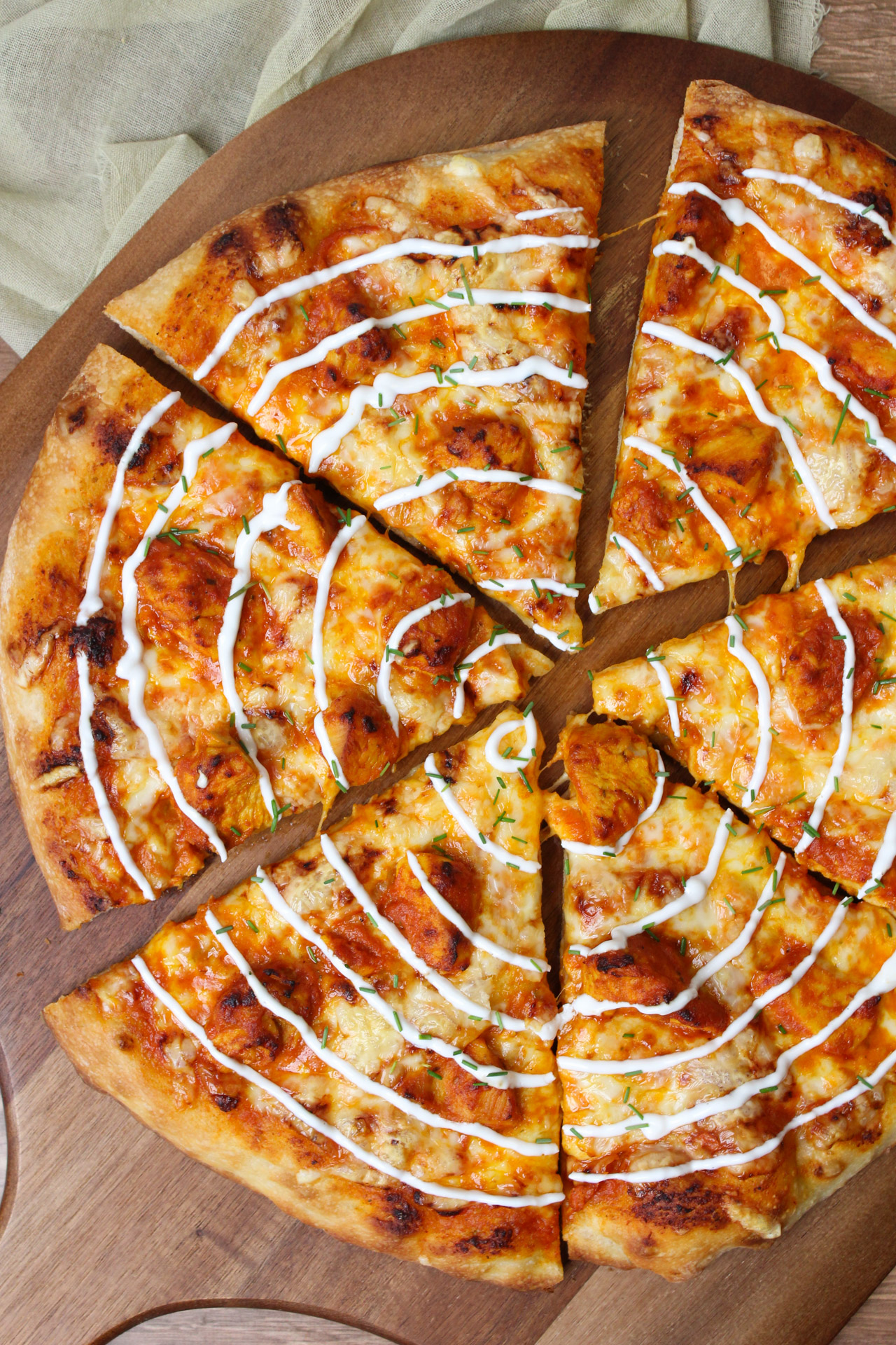 Butter Chicken Pizza