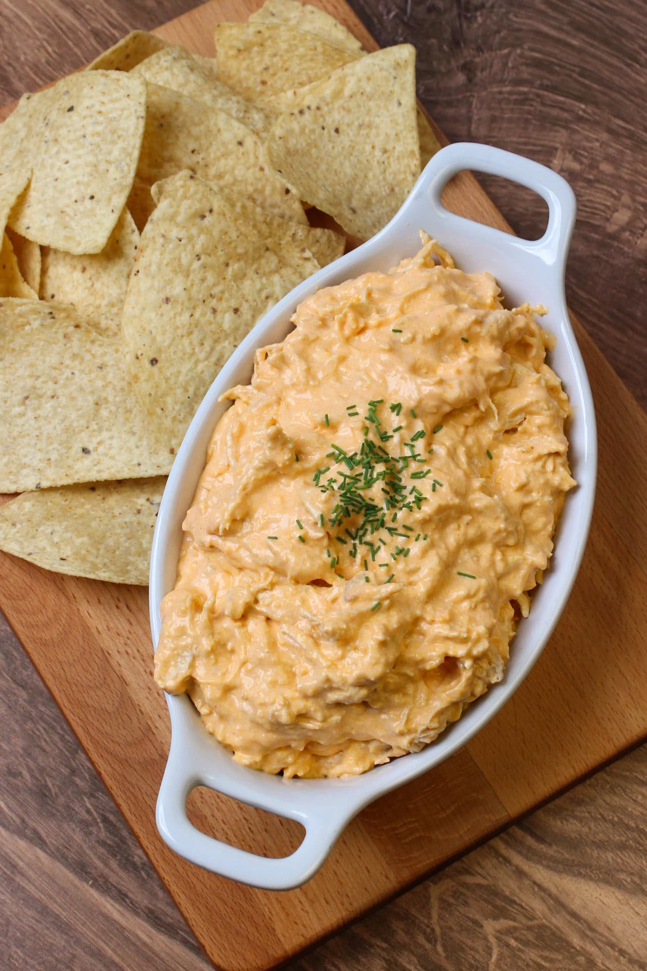 High Protein Buffalo Chicken Dip (Made With Cottage Cheese!)