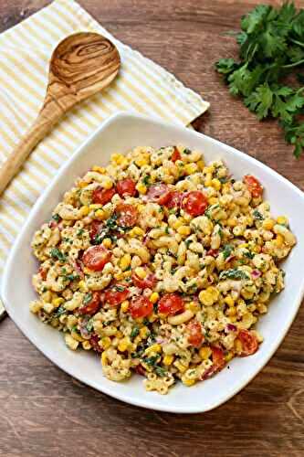 Elote Pasta Salad