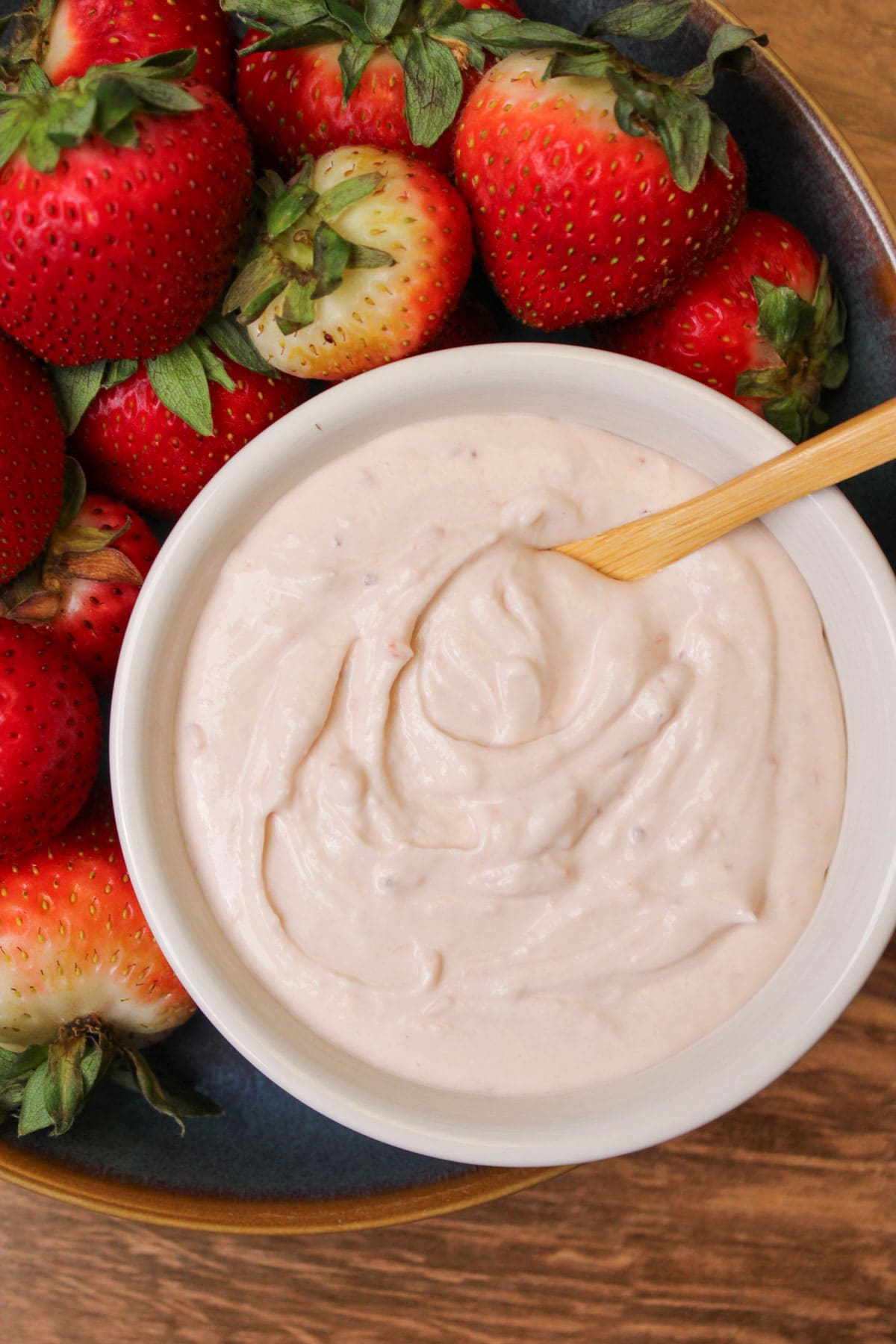 Strawberry Fruit Dip (No Fluff!)