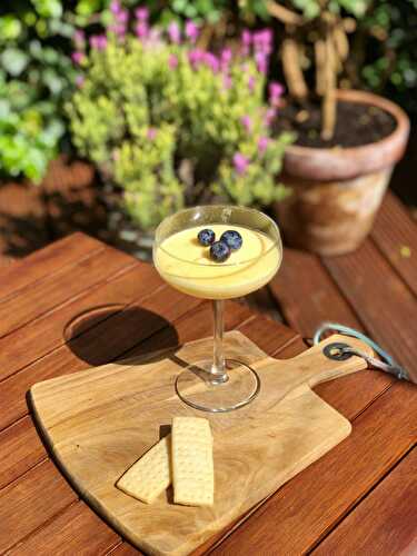 Lemon and Elderflower Posset