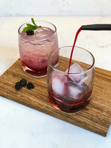 Homemade Creme De Mure