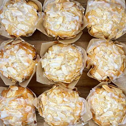 Scrumptious Cherry Bakewell Muffins