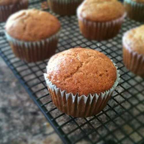 Vegan Banana Flax Muffins (Gluten Free)