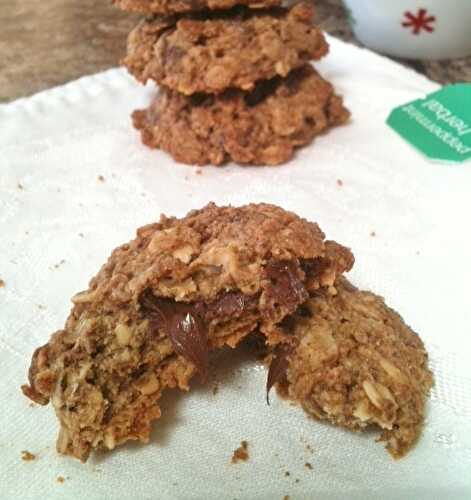 Dairy Free Chocolate Chip Oat Cookies (Gluten Free)