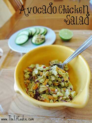 Avocado Chicken Salad (Mayo Free)