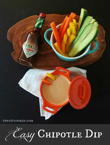 Easy Dairy Free Chipotle Dip