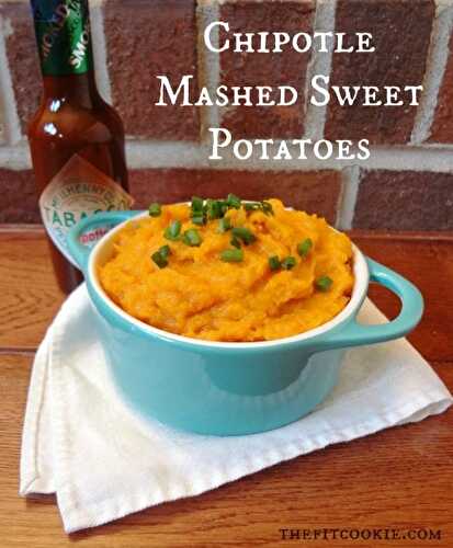 Slow Cooker Chipotle Mashed Sweet Potatoes