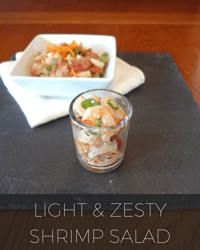 Light and Zesty Shrimp Salad (Grain Free)