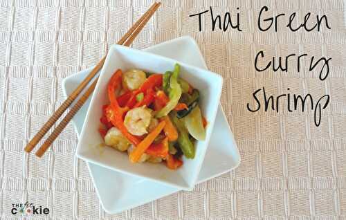 Thai Green Curry Shrimp (Gluten Free and Dairy Free)