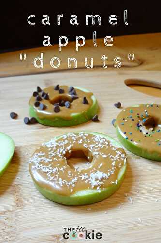 Caramel Apple “Donuts” (Grain Free and Dairy Free)