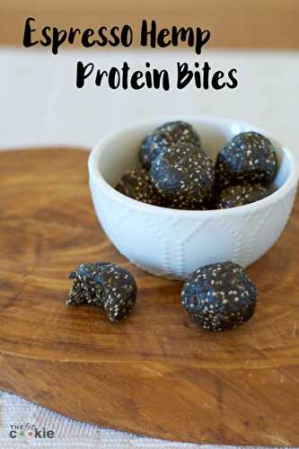 Espresso Hemp Protein Bites