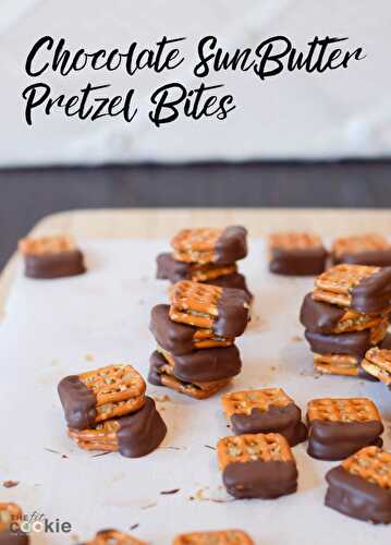 Chocolate SunButter Pretzel Bites (and Giveaway!)