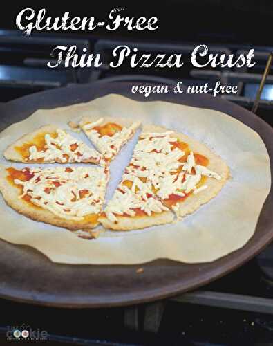 Gluten Free Thin Pizza Crust (Vegan)