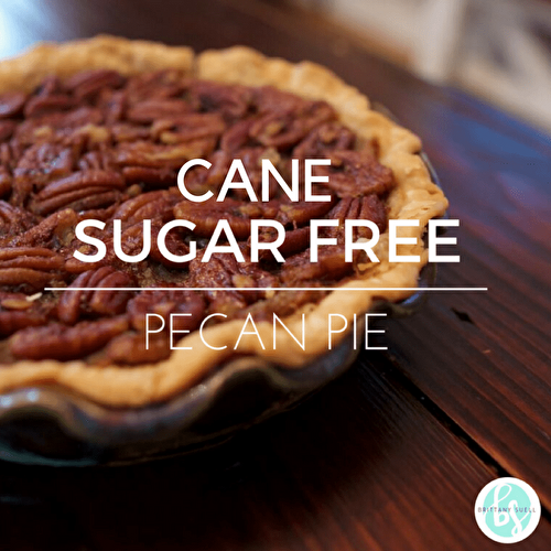Cane Sugar Free Pecan Pie