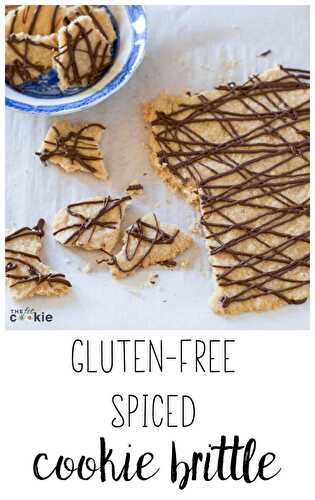 Gluten-Free Spiced Cookie Brittle (Vegan)