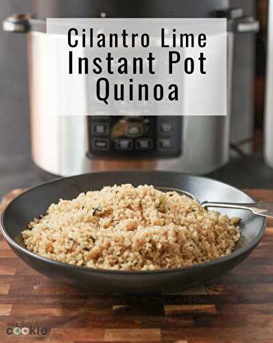 Cilantro Lime Instant Pot Quinoa