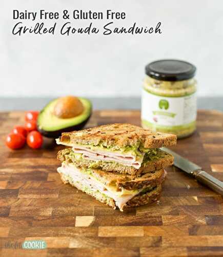 Dairy Free and Gluten Free Grilled Gouda Sandwich