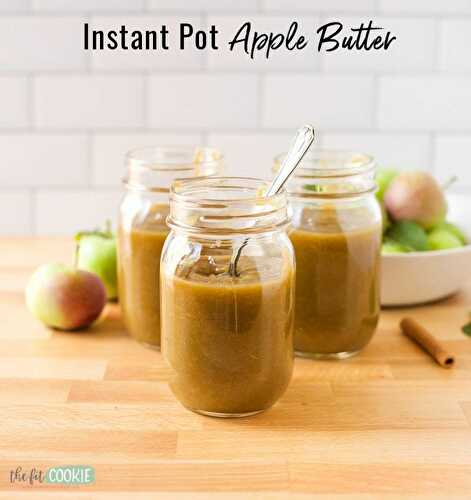 Easy Instant Pot Apple Butter