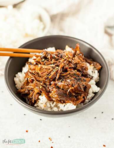 Instant Pot Korean Beef (Soy Free and Gluten Free)