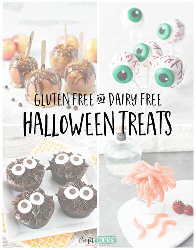 50+ Gluten Free and Dairy Free Halloween Treats