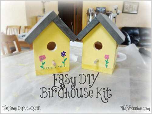 Easy DIY Birdhouse Kit Project