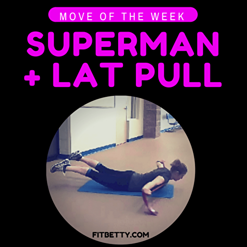 Exercise of the Week: Superman Lat Pull