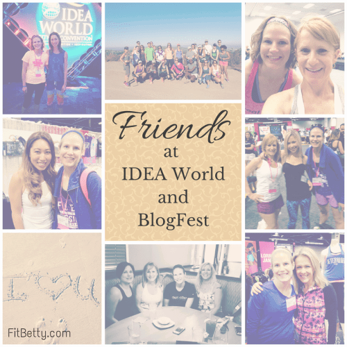 Friends at IDEA World and BlogFest
