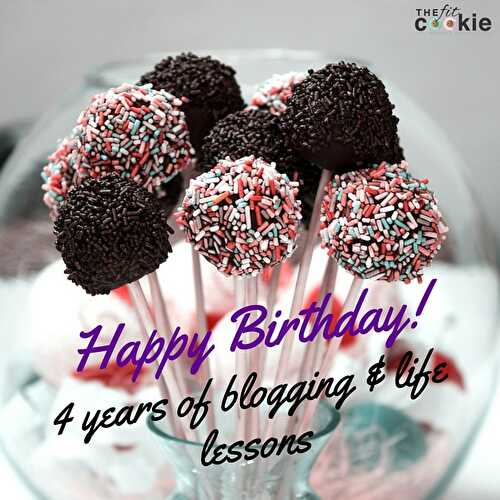 Happy Blog Birthday: 4 Years of Blogging Lessons