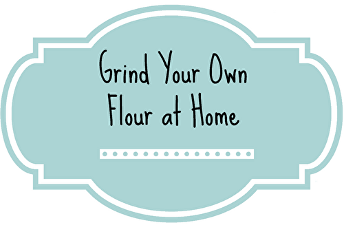 How to Grind Your Own Flour at Home | The Fit Cookie