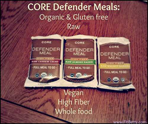 On the Go? Try CORE Defender Meals | The Fit Cookie