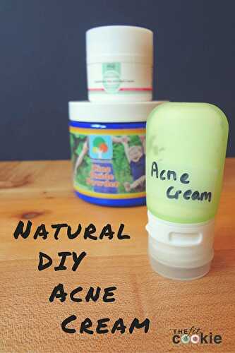 Simple and Natural DIY Acne Cream