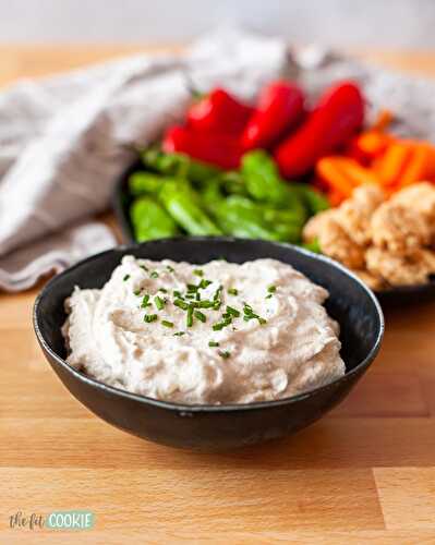 Easy Dairy Free French Onion Dip (Gluten Free)
