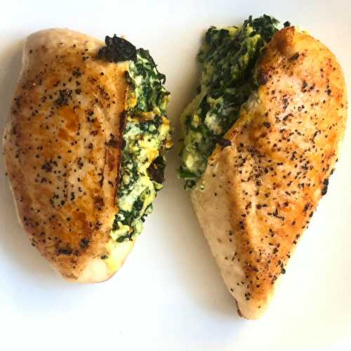 Spinach and Ricotta Stuffed Chicken Breasts
