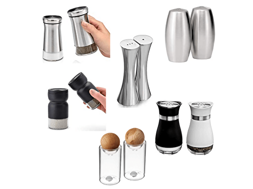 Modern Salt and Pepper Shakers - The Flavor Dance